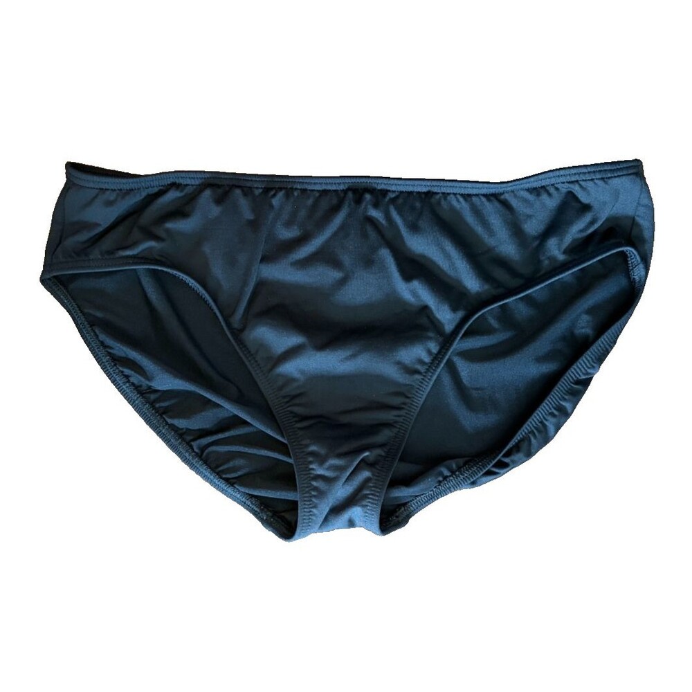 Lands End Womens Swim Bottom Black Size 12